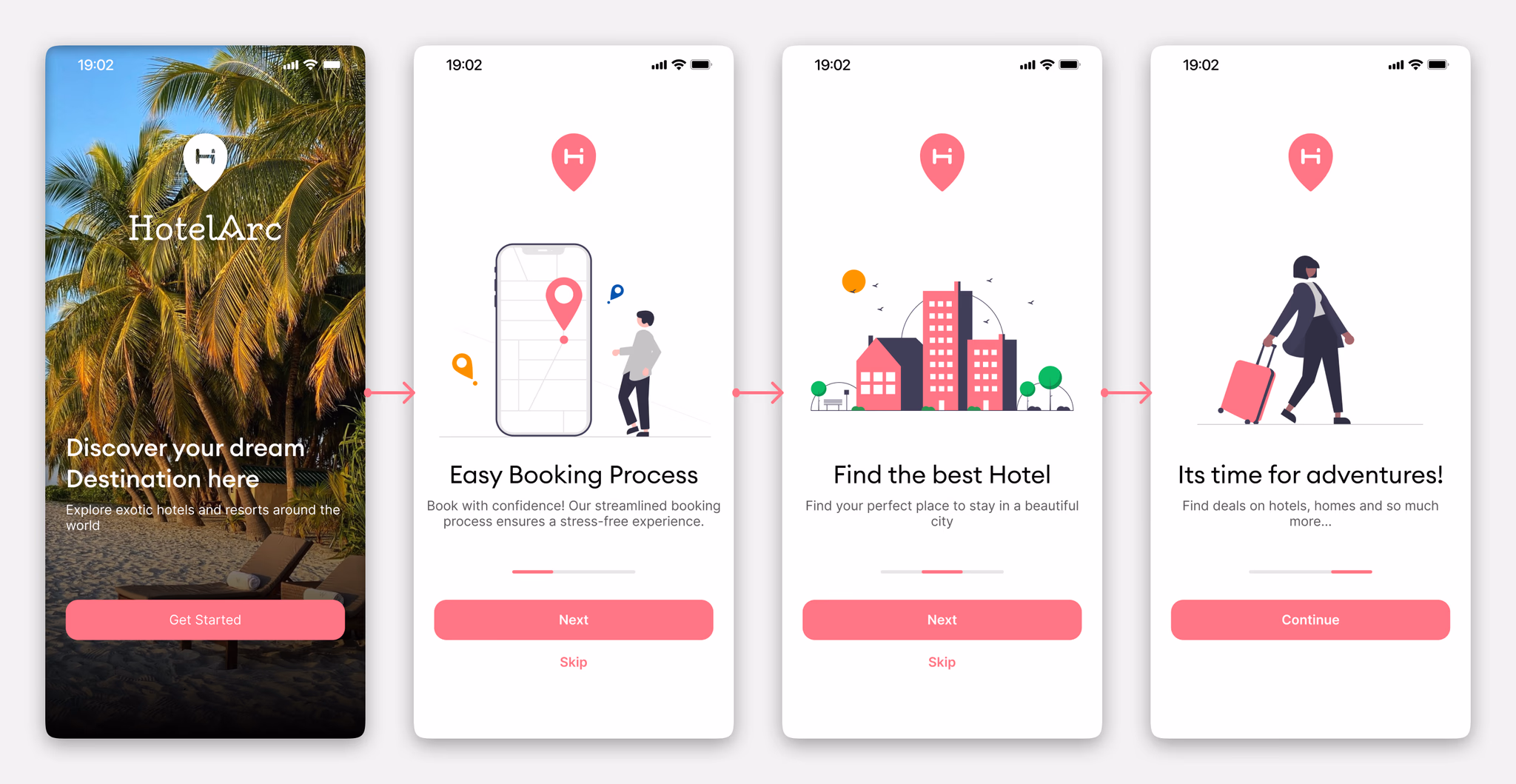 Onboarding flow
